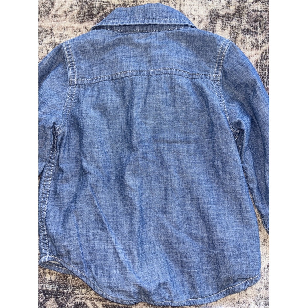 Baby gap boys 18–24 months denim shirt jacket lined - Picture 5 of 5